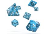 Oakie Doakie Set Di Dadi Per Giochi Di Ruolo A Specchio - Azzurro, 7 Pezzi