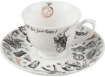 Tazza E Piattino In Porcellana Di Alice Nel Paese Delle Meraviglie