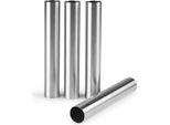 Set Di 4 Scatole Per Rotoli Ibili-Classic, Acciaio Inox, 2X14 Cm, Argento