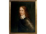 Casa Padrino Luxury Baroque Oil Painting Sir Multicolore / Gold 100 X H. 126 Cm - Dipinto A Mano In Stile Barocco - Decorazione Murale Barocca