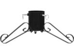 Vidaxl Supporto Per Albero Di Natale Nero 58X58X21 Cm