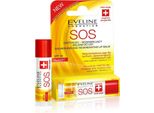 Eveline Cosmetics Sos Balsamo Labbra Nutriente E Rigenerante SPF20 Classic, 4,5Ml