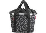 Klickfix City-Bag Cestino Per Bici 35X28X26Cm,15Litri, 800G, Nero Firmato