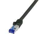 Logilink Professional C6A123S Cavo Patch Logilink Ultraflex, Cat.6A, S/Ftp, 30 M, Nero