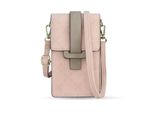 Borsa A Tracolla Del Telefono Cellulare Borsa Del Telefono Cellulare Piccolo Crossbody, Mini Borsa Del Telefono Cellulare Per Appendere Intorno Borsa Del Telefono Cellulare Rosa (Modello 1)