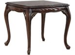Casa Padrino - Tavolino Barocco Marrone Scuro - Tavolino Fatto A Mano In Stile Barocco - Mobili Da Salotto Barocchi - Nobile E Magnifico