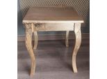 Casa Padrino - Tavolino Barocco Oro - Tavolo In Legno Massiccio Fatto A Mano In Stile Barocco - Mobili Da Salotto Barocchi - Nobile & Magnifico