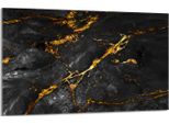 Piastra Di Copertura Del Piano Cottura 80X52Cm 1 Pezzo Di Copertura Del Piano Cottura In Ceramica, Marmo Dorato