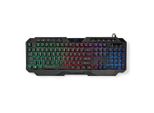 Tastiera Da Gioco Cablata | Usb Type-A | Tasti A Membrana | Led | Qwerty | Layout Usa | Alimentazione Usb | Lunghezza Cavo Di Alimentazione: 1,30 M | Multimedia