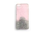 Wozinsky Star Glitter Cover Custodia Con Glitter Samsung Galaxy S21+ 5G (S21 Plus 5G) Rosa