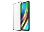 Dux Ducis 9D Vetro Temperato 9H Per Schermo Intero Con Cornice Motorola Moto G9 Power Nero (Compatibile Con La Custodia)