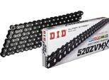 Catena Did X-Ring Zvmx Aperta 120 Maglie 520 Nera Chiusura Rivetto