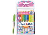 Papermate 2022692 Paper Mate Kugelschreiber Inkjoy 100 Kappe 10St. Candy Pop