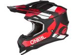 O´Neal Casco 2SRS Spyde Nero/Rosso/Bianco Xxl (63/64 Cm)