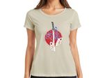 Maglietta Da Donna Katana Samurai Kitsune Mask Sakura Cherry Blossom Japan Sun, Nature, 3XL