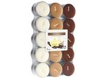 Set Di 30 Candele Profumate Alla Vaniglia Candele Profumate Tea Light Tea Light Profumato