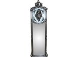 Casa Padrino Specchio Da Parete Barocco Madonna Silver 175 X 55 Cm - Solido E Pesante - Specchio In Stile Antico