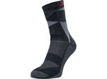 Calze Silvini Vallonga UA1745 Nero-Rosso Taglia 34-35 3221-UA1745-08201