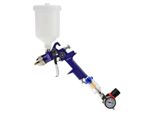 Pistola A Spruzzo Geko Hvlp Con Manometro, Contenitore Da 0,6 L, Ugello Da 1,4 Mm E Separatore D'acqua G03151