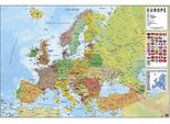 Erik Editores Carte Europe Poster Taglia Unica