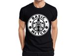 Basic Witch Strega Di Halloween Zucca Regalo Donna Divertente Uomo Maglietta, Nero, 3XL