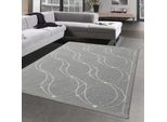 Tappeto Orientale Con Splendidi Ornamenti | Per Interni Ed Esterni | In Grigio Dimensioni - 200 X 290 Cm