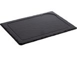 Aps 947 Aps Piastra In Ardesia Naturale, (L)330 X (P)240 Mm, Antracite