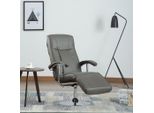 The Living Store Sedia Tv In Pelle Finta Grigia