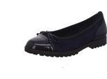 Gabor 04.100 Ballerine - Scarpe Basse Da Donna - Pantofole Blu Elegante Nuovo