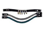 Hkm Bambini Browbands Hobby Horsing Set Di 3 Blu/Argento