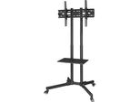 Carrello Porta Tv Hama Fino A 75" Vesa 600X400 Nero"