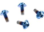 Vite Silca 6Al/4V Titanio, Confezione Da 4, M5 X 12 Acqua Ano