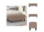 Vidaxl Panca Taupe 100X35X41 Cm In Tessuto Microfibra - Panchine