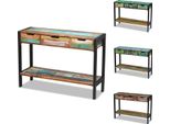 Vidaxl Credenza 3 Cassetti In Legno Vecchio - Credenze