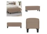 Vidaxl Panca Taupe 100X35X41 Cm In Tessuto Microfibra - Panca - Panca - Panchina - Panca Per Corridoio
