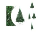 Vidaxl Mezzo Albero Di Natale Artificiale Con Supporto Verde 210 Cm Pvc - Alberi Di Natale