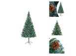 Vidaxl Albero Di Natale Artificiale Con Pigne Da 210 Cm - Alberi Di Natale