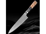 Coltello Da Chef Moderno Extra Affilato Con Manico Colorato Il Vostro Coltello Multiuso In Cucina Per Cuochi Professionisti E Dilettanti