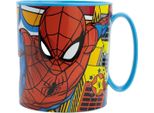 Tazza Spiderman Tazza In Plastica Adatta Al Microonde 390Ml