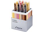 Karin Realbrush Pro Skin Color Set 12 Pennelli Exklusives Etui