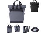 Borsa Fasciatoio Kikkaboo Cerise Zaino Con Zip Fasciatoio Impermeabile Grigio