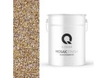 Intonaco Di Pietra Colorata | Marrone Senape 25 Kg | Intonaco A Mosaico | Intonaco Per Zoccolatura Intonaco Decorativo Intonaco Per Interni Ed Esterni Intonaco Per Facciate Intonaco Di Finitura Intonaco A Cappotto