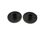 2Pcs Retro Iron Candle Holder Metal Home Simple Elegant Desktop Scented Candle Stand For Meditation (Supporto Per Candele Profumate Da Tavolo)