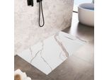 Piatto Doccia Rea Bazalt Carrara White 90X120
