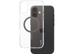 Panzerglass Care By ® Custodia Trasparente Urban Combat M. Schwarz Magsafe Iphone 16 Plus, Cover, Apple, Apple - Iphone 16 Plus, Trasparente