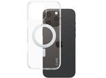 Panzerglass Care By ® Feature Case Transparent M. Silber Kickstand & Magsafe Iphone 16 Pro Max, Cover, Apple, Apple - Iphone 16 Pro Max, Trasparente