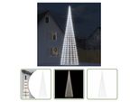 The Living Store Albero Di Natale A Led Per Pennone 3000 Led Bianco Freddo 800 Cm