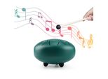 Tamburo A Lingua D'acciaio Da 6 Pollici - 8 Note, Strumento A Percussione Portatile Per Meditazione, Yoga, Principianti, Incl. Mazzette, Regalo Di Natale