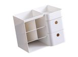 Organizzatore Da Scrivania, Contenitore Da Scrivania, Piccolo Organizzatore Da Scrivania Con Cassetto, Organizzatore Da Scrivania, Piccolo Organizzatore Da Ufficio, Organizzatore Da Scrivania