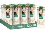 Set Di 12 Candele Da Tomba Bolsius, Bianche Con Stampa